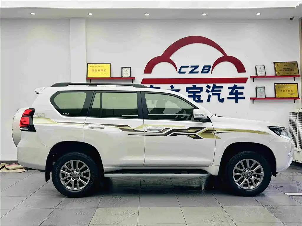Toyota Prado 2019 2019 3.5L Automatic TX-L Zunxiang Edition with Rear-mounted Spare Tire