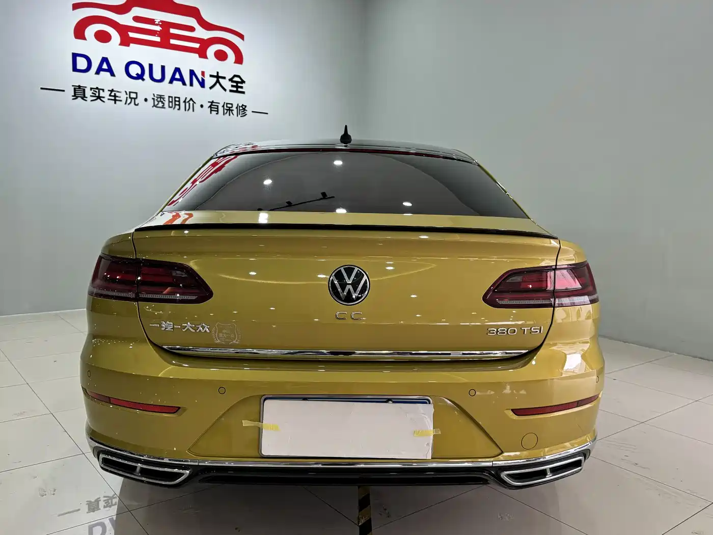 Volkswagen FAW-Volkswagen CC 2021 380TSI Eye-catching Edition 30th Anniversary фото 17