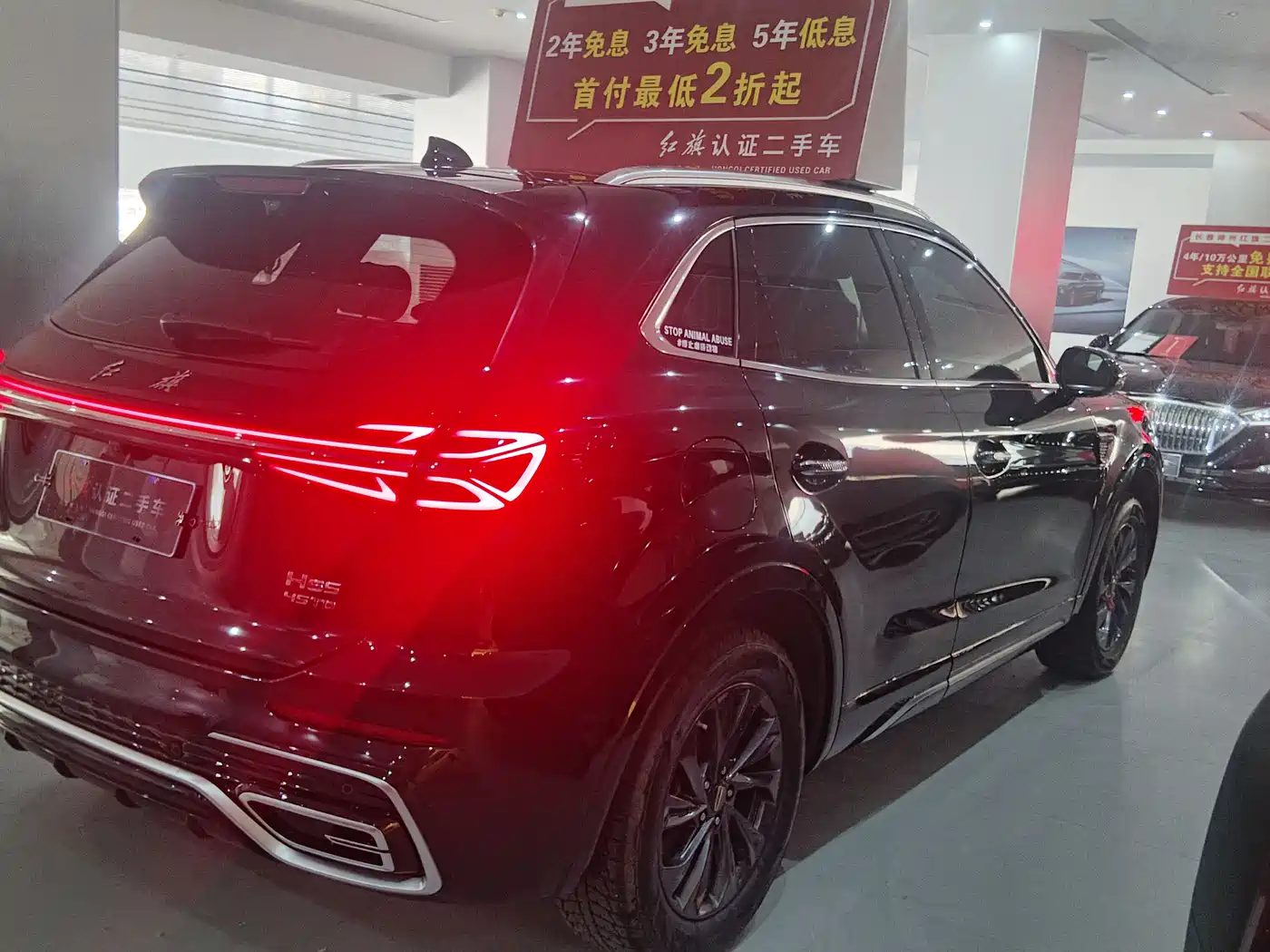 Hongqi HS5 2023 2.0T Flag Pro 500,000 Units Commemorative Edition фото 8