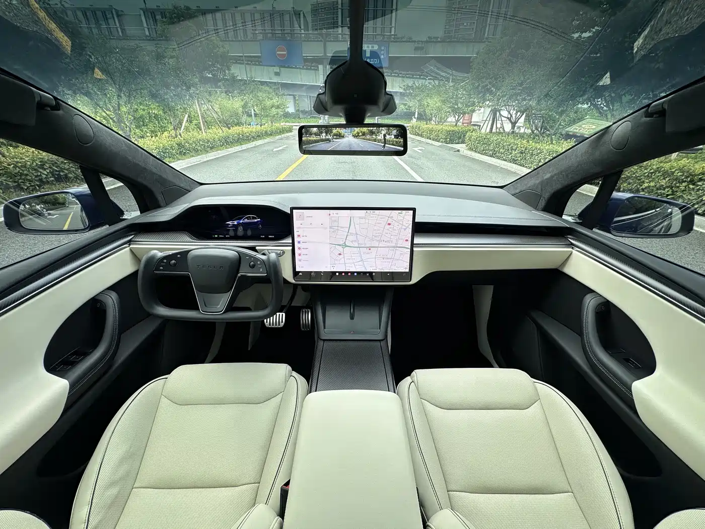 Tesla Model X 2025 2023 Tri-motor AWD Plaid