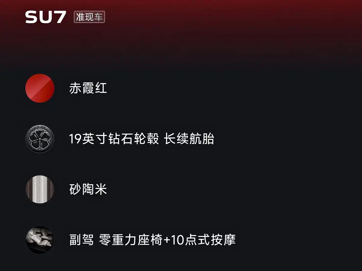 XIAOMI CAR XIAOMI SU7