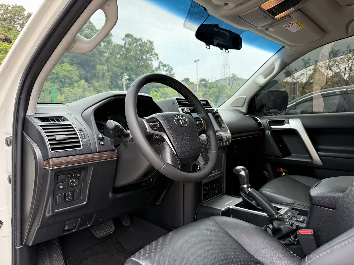 Toyota Prado 2018 3.5L Automatic TX-L Rear-mounted Spare Tire фото 9