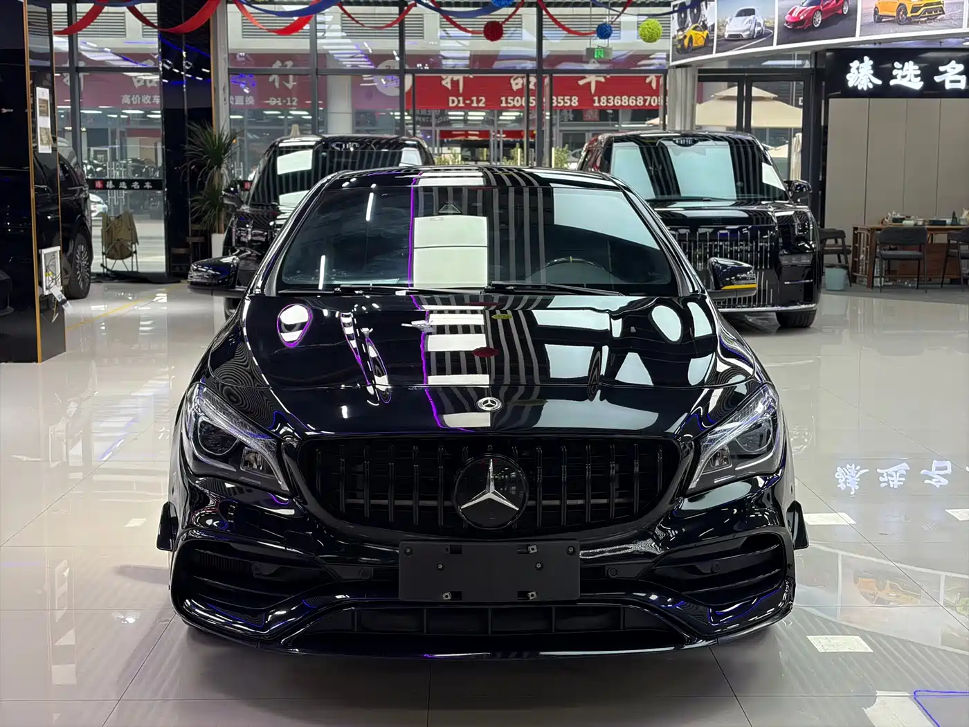 Mercedes-Benz CLA AMG 2017 Model AMG CLA 45 4MATIC Night Thunder Limited Edition фото 2