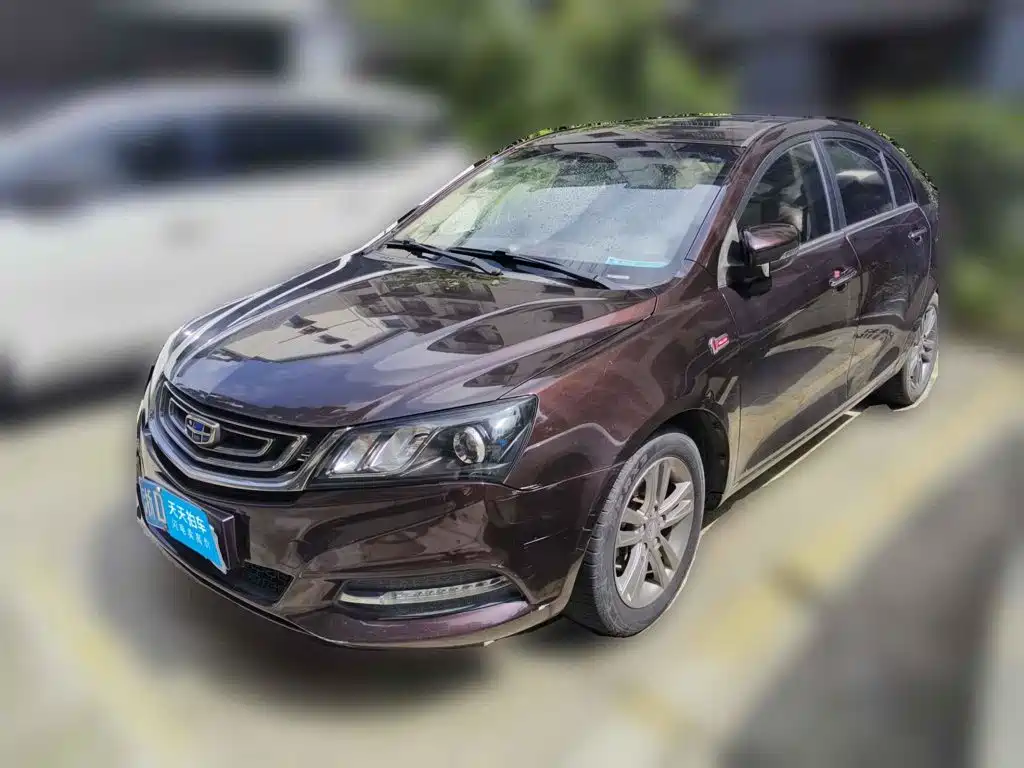 Geely Emgrand 2017 — пригон из Китая