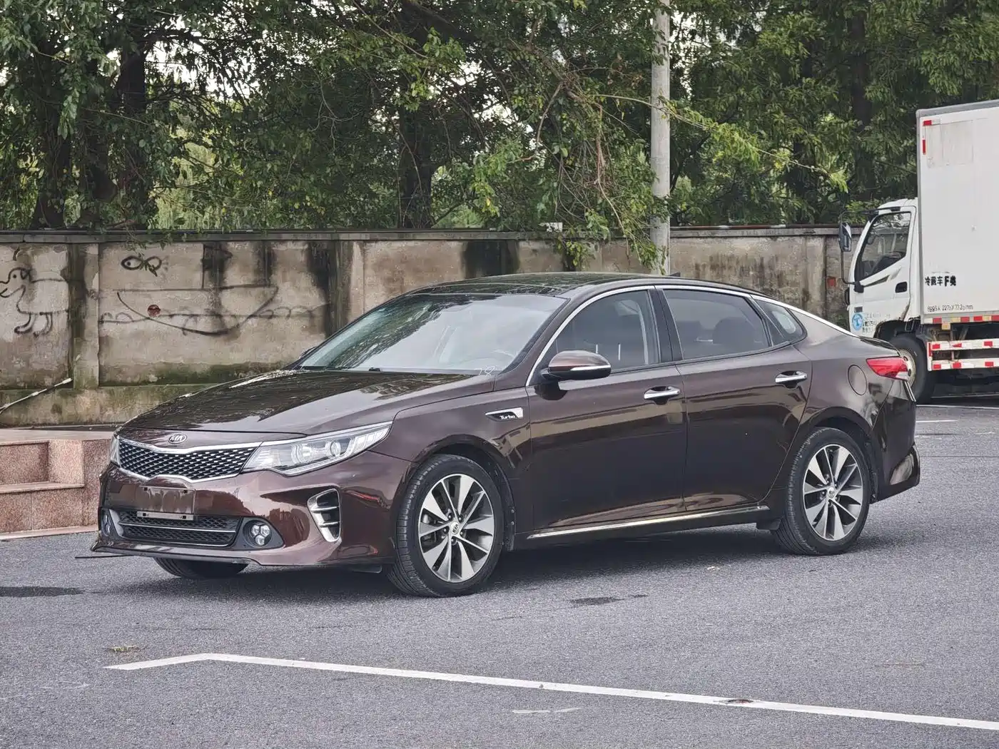Kia K5 2016 — пригон из Китая