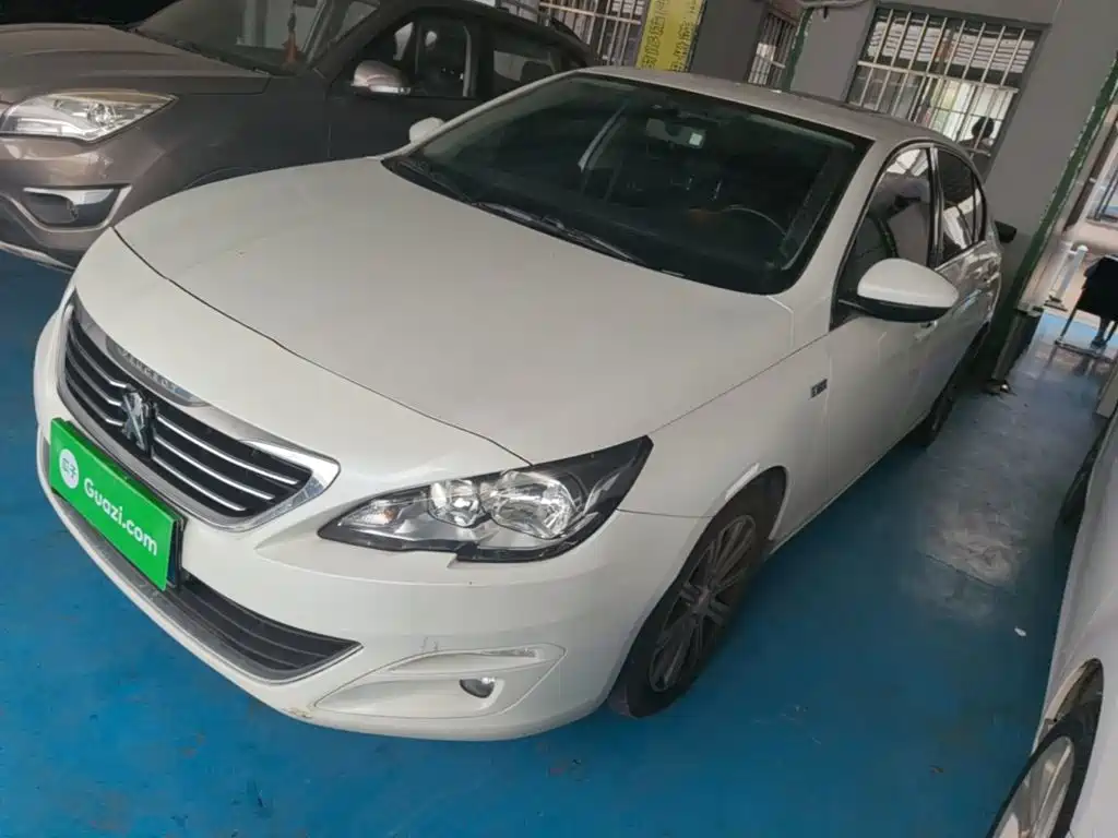 Peugeot 408 2016 — пригон из Китая