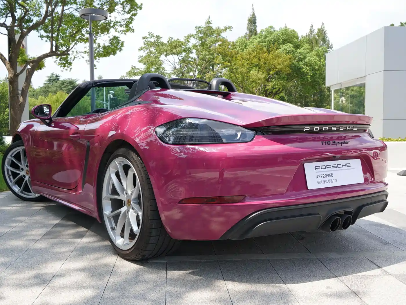 Porsche 718 2022 Spyder 2.0T фото 13