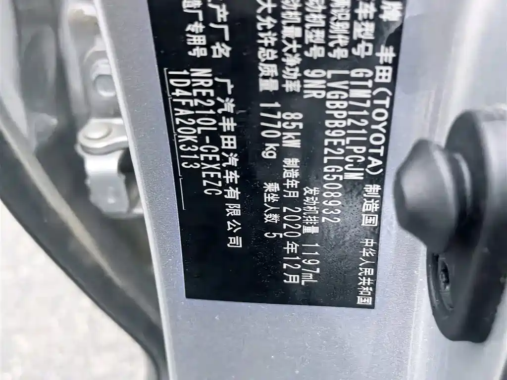 Toyota Levin 2019 185T CVT Luxury Edition China V фото 12