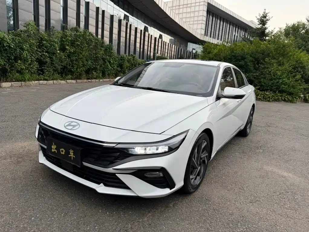 Hyundai Elantra 2023 — пригон из Китая