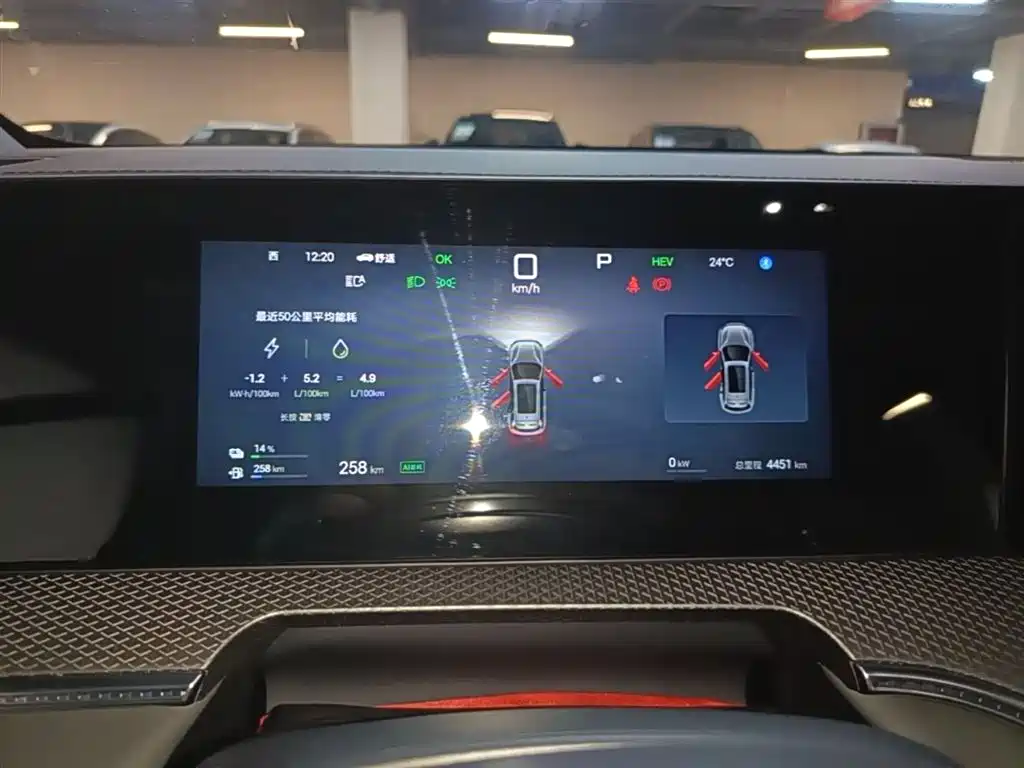 BYD Song Pro New Energy 2025 2nd Generation Smart Drive Edition DM-i 75KM Leading Type фото 12