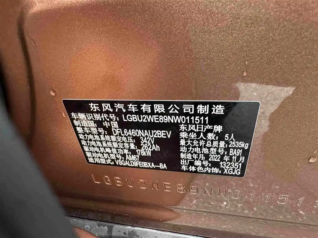Nissan ARIYA 2024 2022 2WD Long Range Top Edition