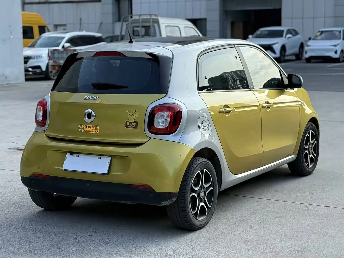 smart forfour 2017 2016 Model 0.9T 66kW Pioneer Edition