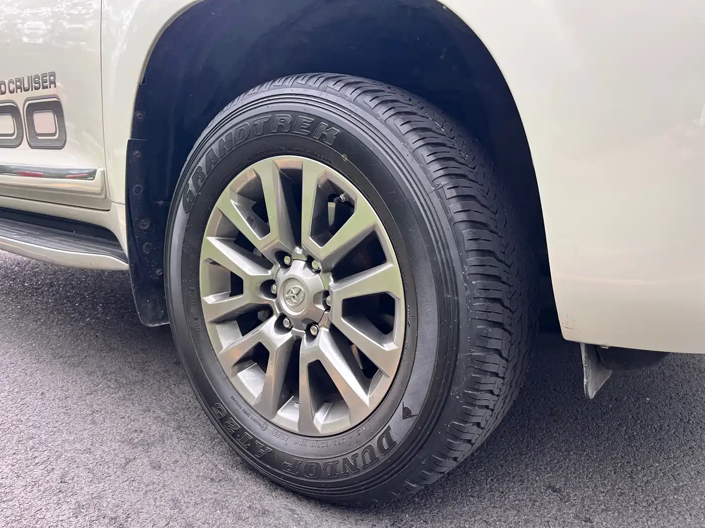 Toyota Prado 2018 3.5L Automatic TX-L NAVI Rear-mounted Spare Tire фото 12