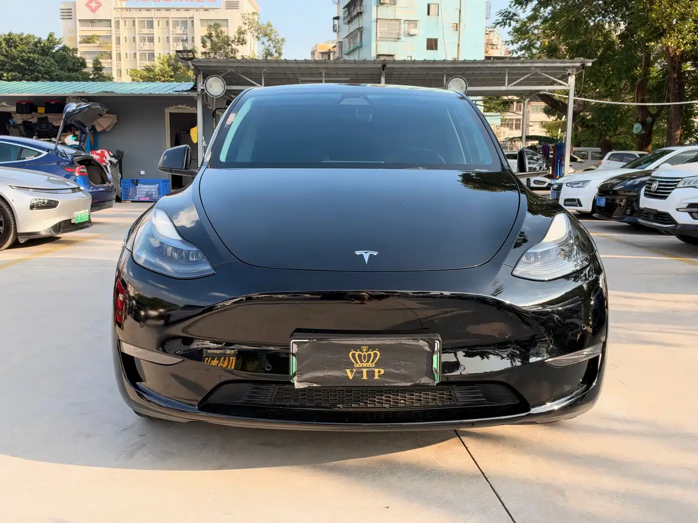Tesla Model Y 2022 — пригон из Китая