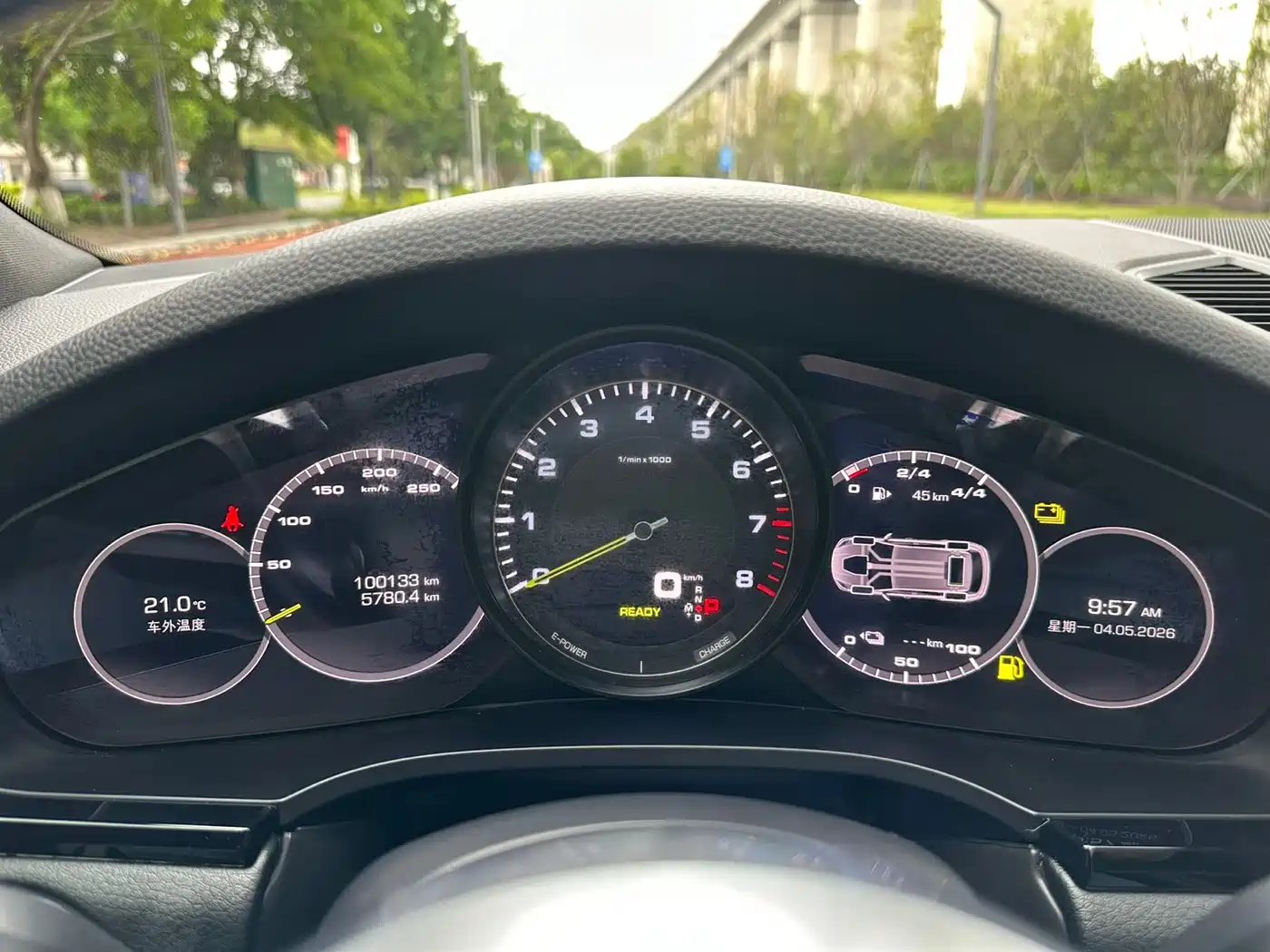 Porsche Cayenne New Energy 2021 Cayenne E-Hybrid 2.0T фото 10