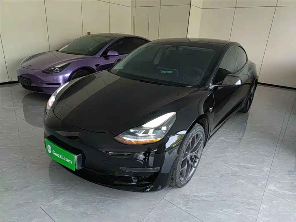 Tesla Model 3 2021 Facelift Performance High-Performance AWD 3D1