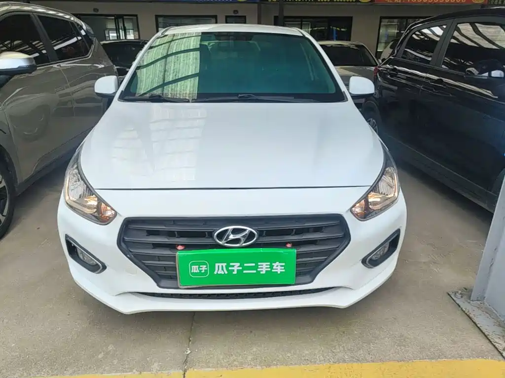 Hyundai Verna 2019 2017 1.4L Manual Renewal China V