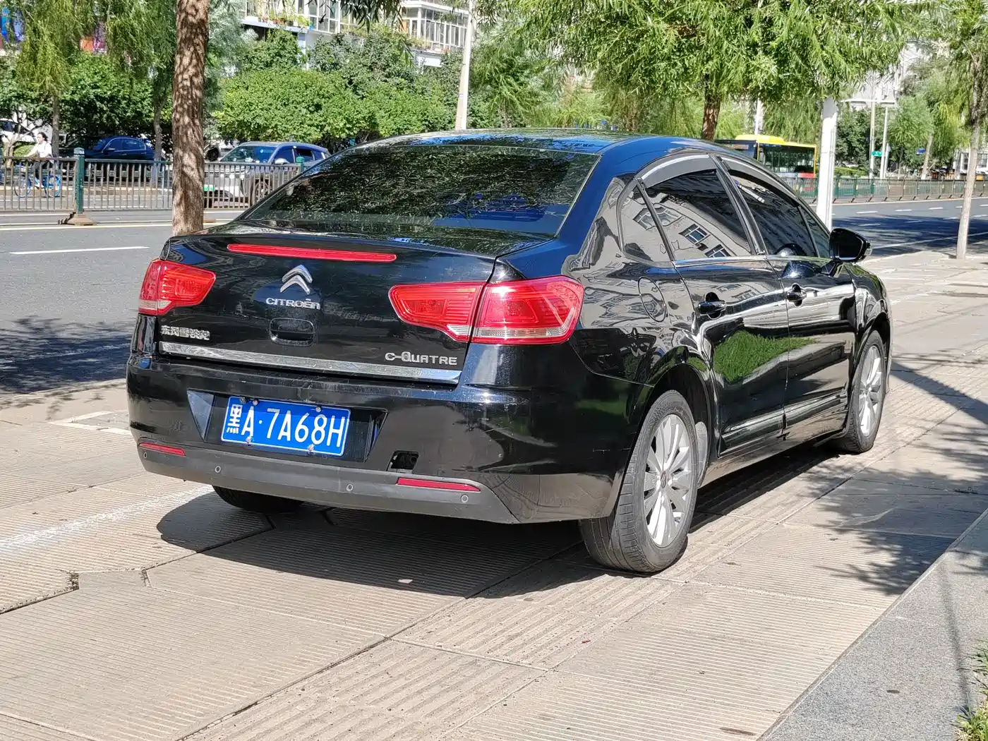 Citroën C-Quatre 2014 2013 1.6L Manual Pinshang CNG