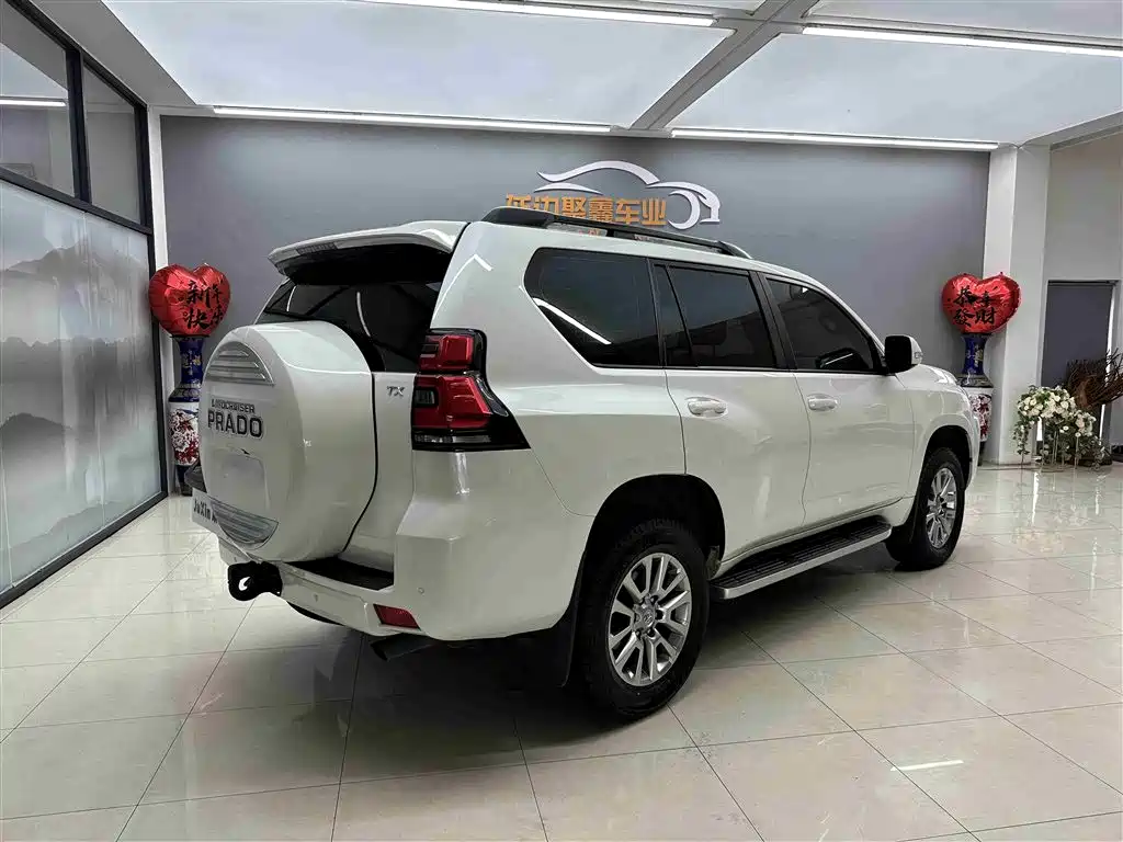 Toyota Prado 2018 3.5L Automatic TX-L NAVI Rear-mounted Spare Tire фото 4