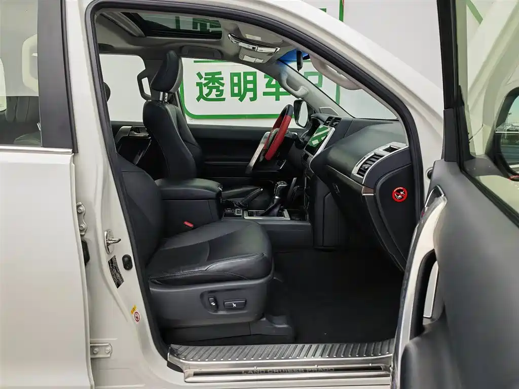 Toyota Prado 2018 3.5L Automatic TX-L Rear-mounted Spare Tire фото 23