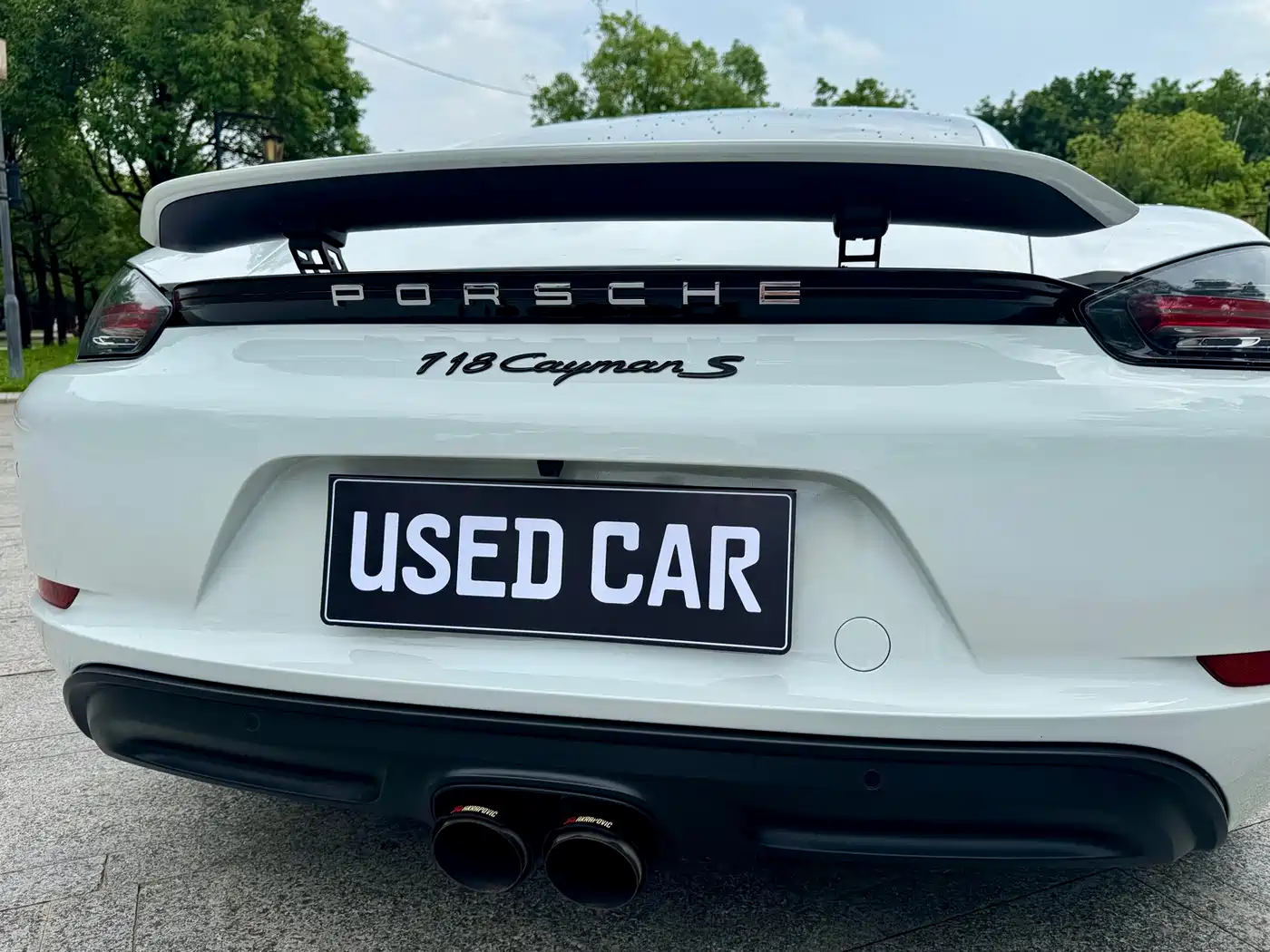 Porsche 718 2017 2016 Cayman 2.0T