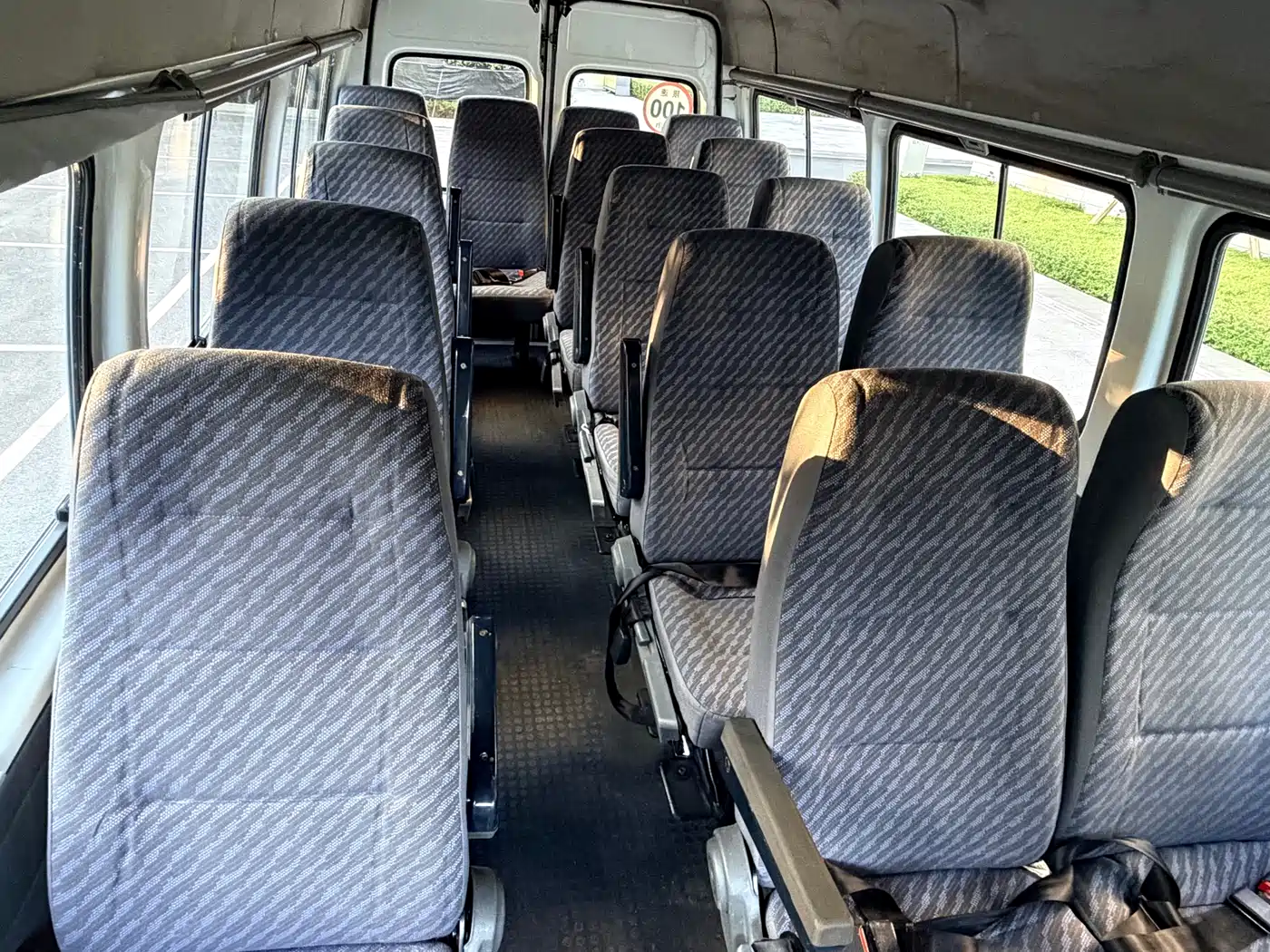 Ford Classic Transit 2015 2016 Model 2.8T Extended Wheelbase 17-Seater High Roof Dual Rear Wheel Ice White JX493ZLQ4
