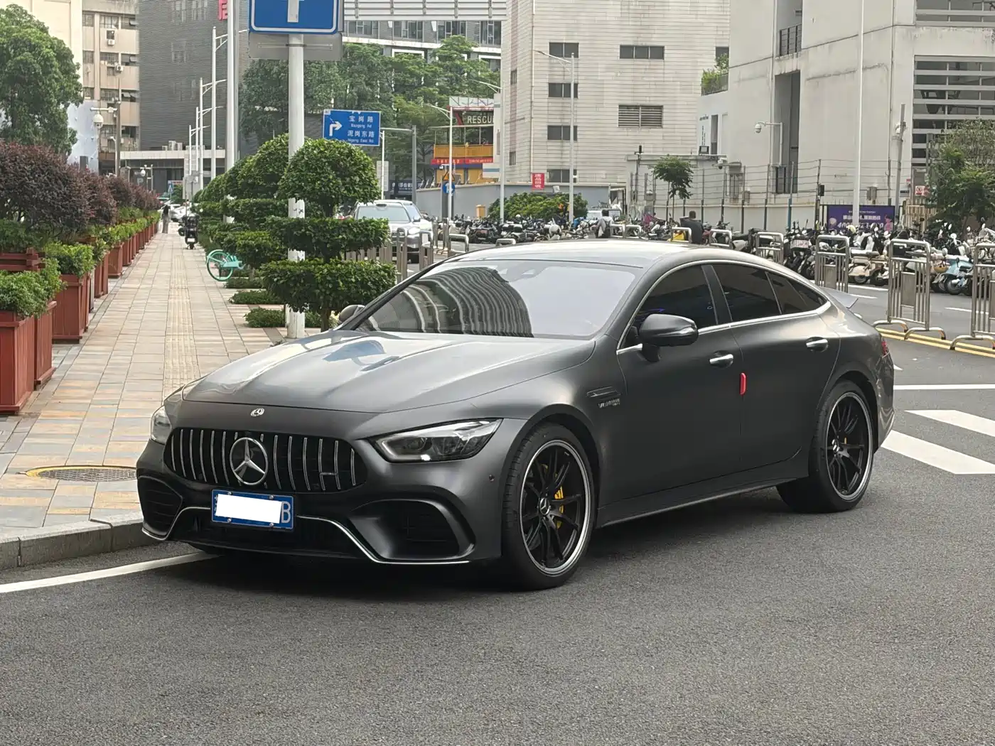 Mercedes-Benz AMG GT 2019 AMG GT 63 S 4MATIC+ 4-Door Coupe