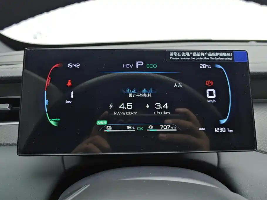 BYD Qin PLUS 2025 DM-i Smart Drive 55KM Leader фото 14