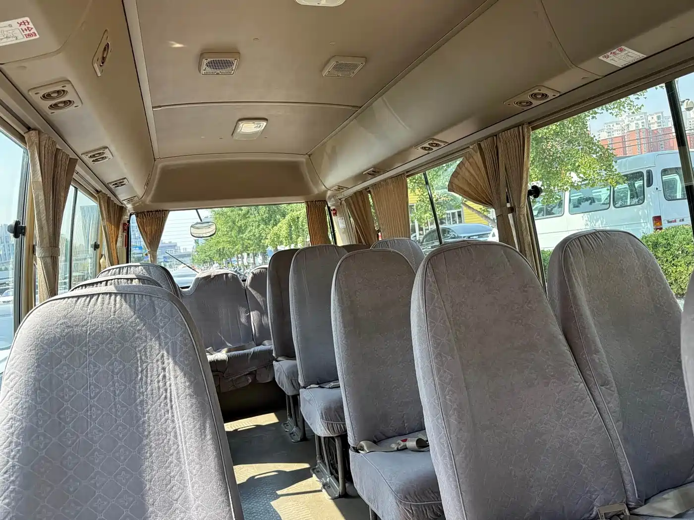 Toyota Coaster 2009 2007 2.7L Gasoline Premium Upgrade Edition 23-seater