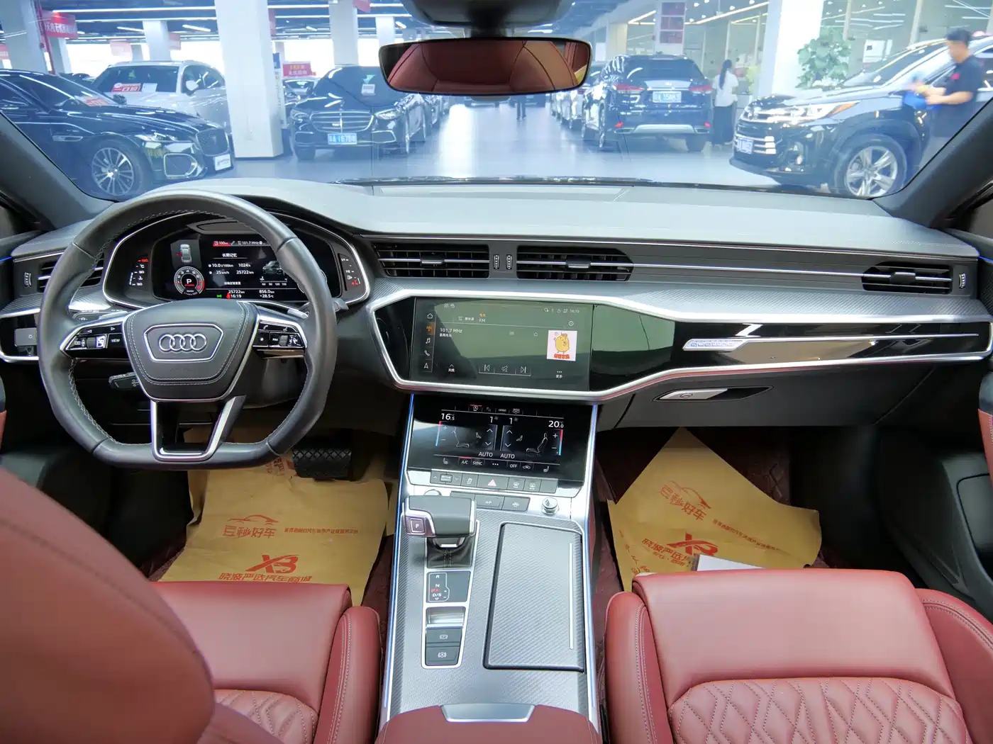 Audi A7L 2024 45 TFSI quattro Black Warrior Edition фото 11