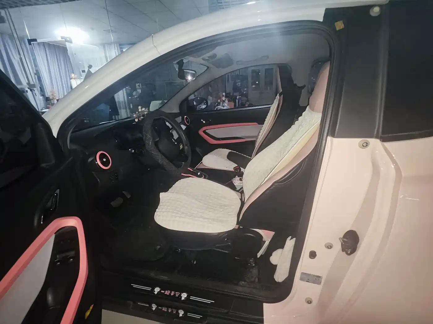 QQ New Energy Little Ant 2023 2022 Sweet Pink Edition Half Sugar Version NCM Lithium 30kW 301km