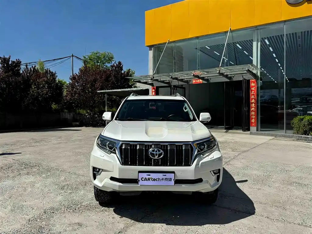 Toyota Prado 2018 3.5L Automatic TX-L Rear-mounted Spare Tire фото 2