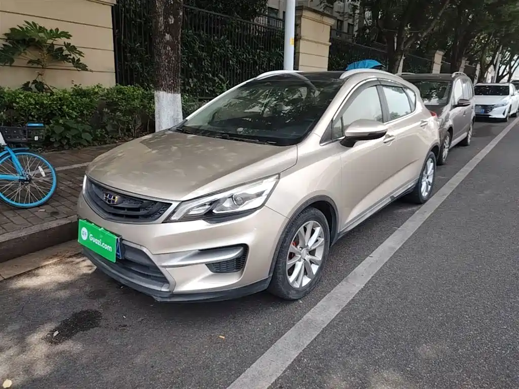 Geely Emgrand GS 2016 — пригон из Китая