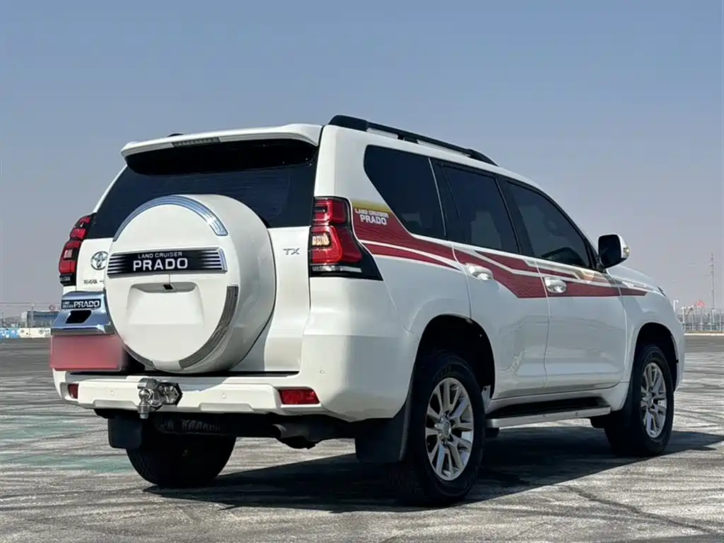 Toyota Prado 2018 3.5L Automatic TX-L NAVI Rear-mounted Spare Tire фото 8