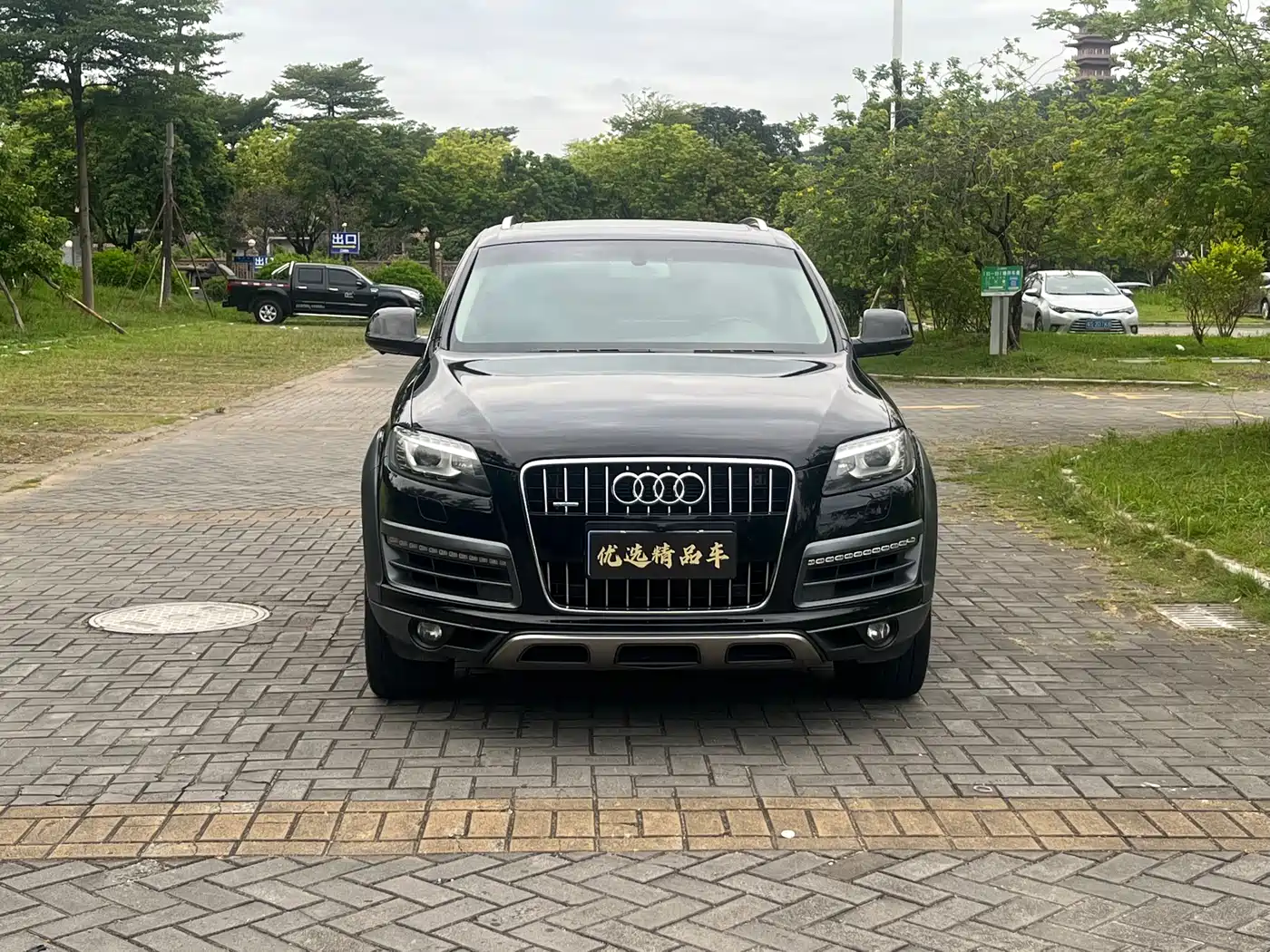 Audi Q7 2014 40 TFSI Off-road фото 2