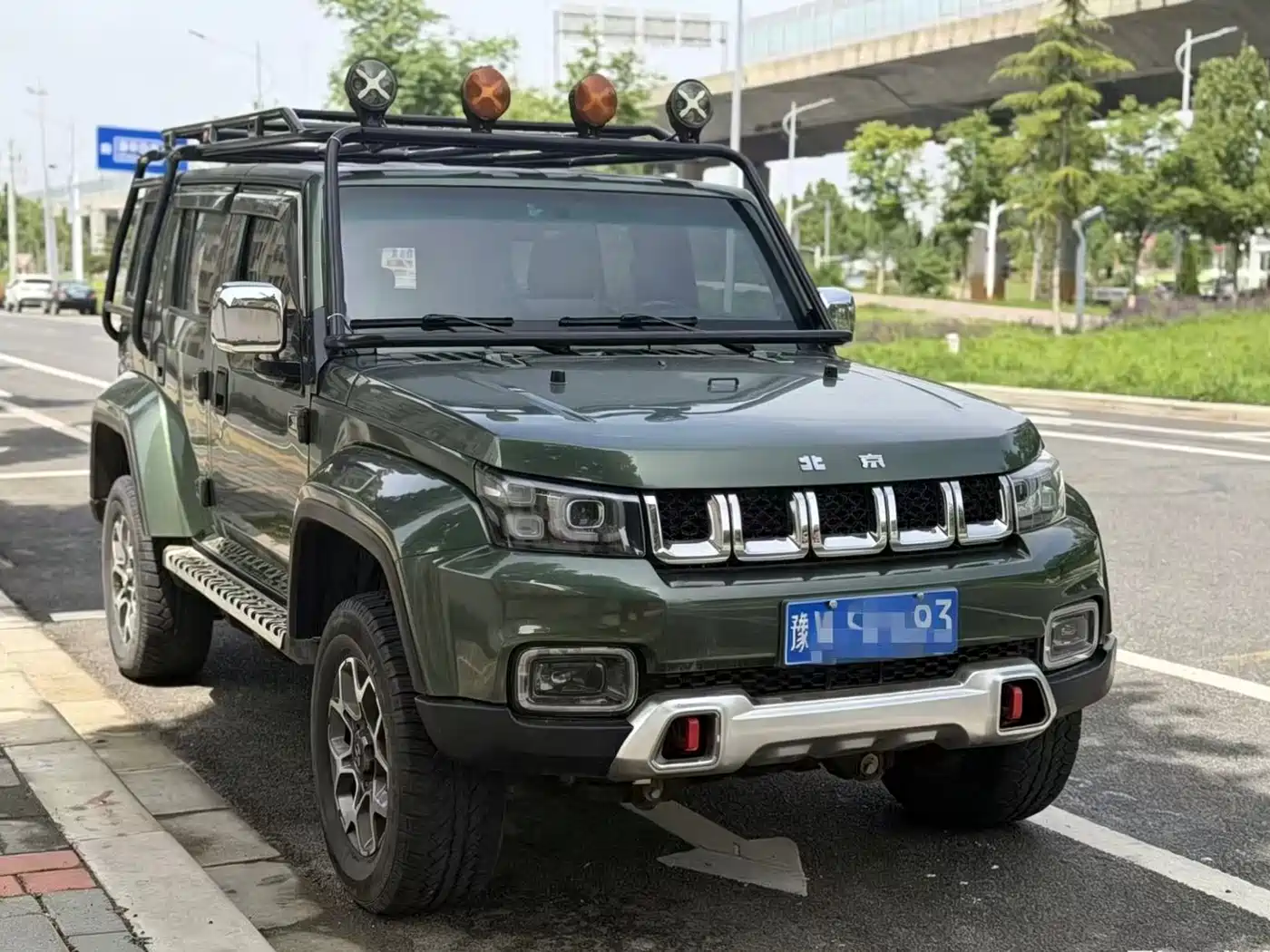 BAIC ORV Beijing Offroad BJ40 2018 PLUS 2.3T Auto 4WD Premium Edition China V фото 3