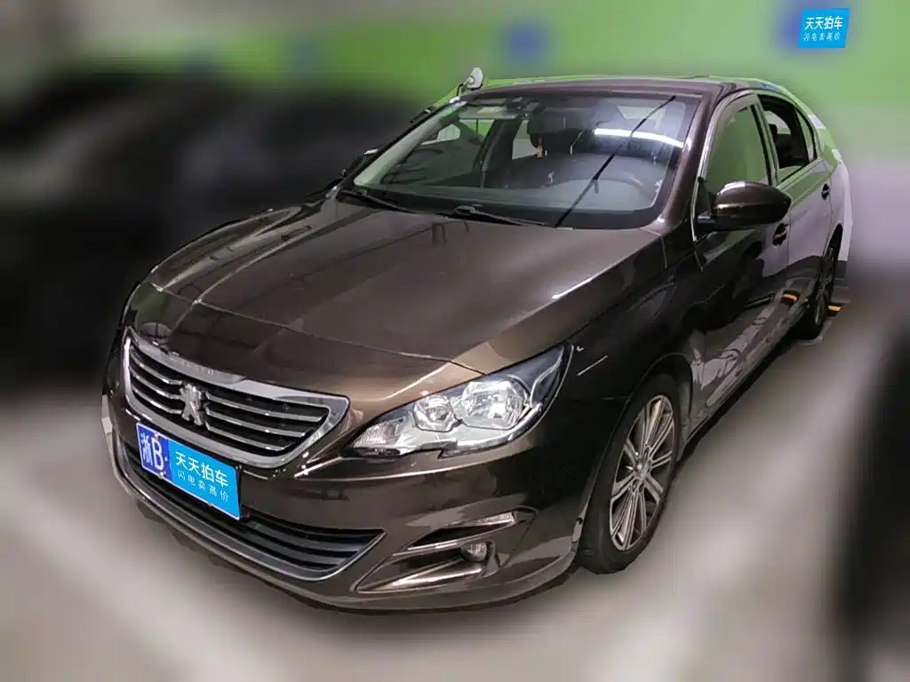 Peugeot 408 2014 — пригон из Китая