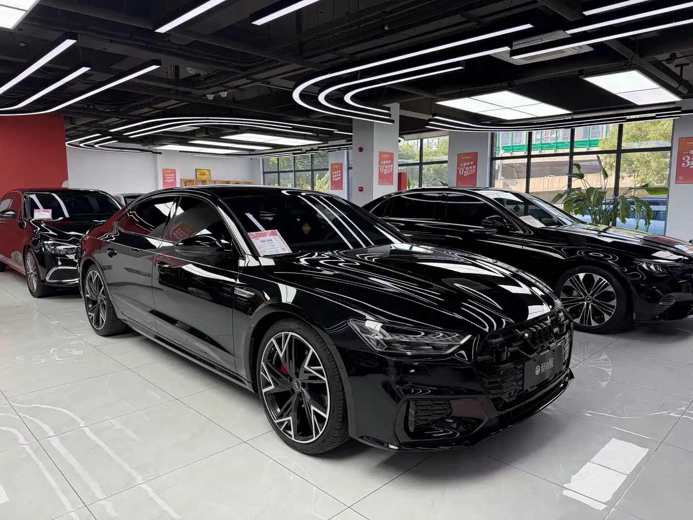 Audi A7L 2025 2024 45 TFSI quattro Black Warrior Edition