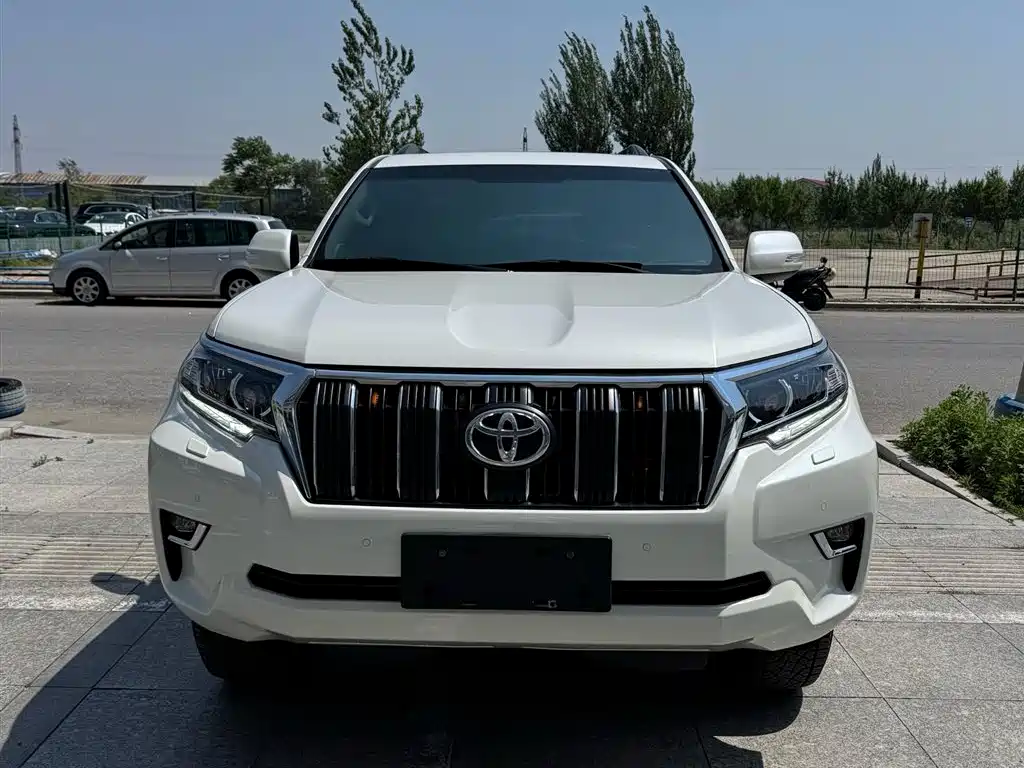 Toyota Prado 2018 3.5L Automatic TX-L Rear-mounted Spare Tire фото 2