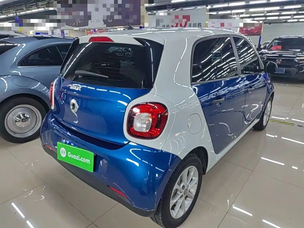 smart forfour 2017 2016 1.0L 52kW Agile Edition