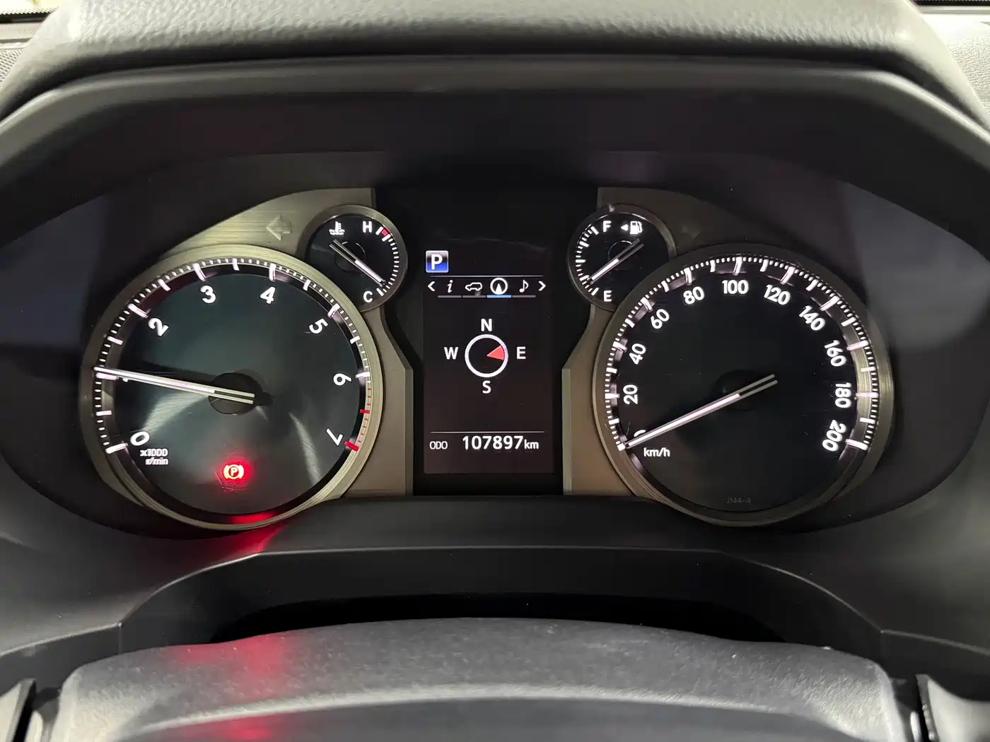 Toyota Prado 2018 3.5L Automatic TX-L NAVI Rear-mounted Spare Tire фото 4