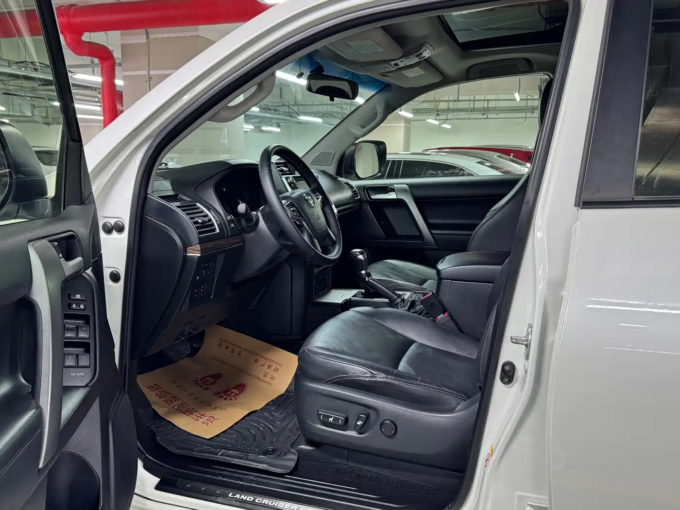 Toyota Prado 2018 3.5L Automatic TX-L NAVI Rear-mounted Spare Tire фото 8