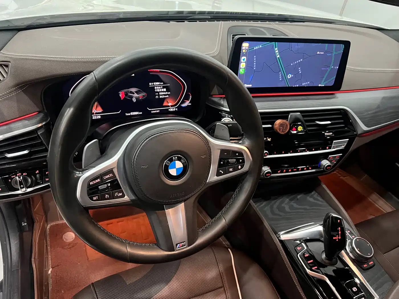 BMW 5 Series 2021 530Li Leading M Sport Package фото 8