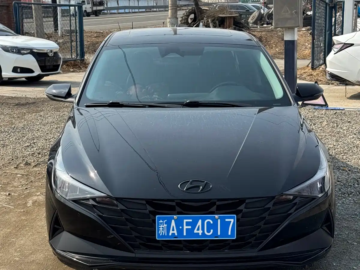 Hyundai Elantra 2022 1.5L CVT LUX Black Knight Limited Edition фото 2