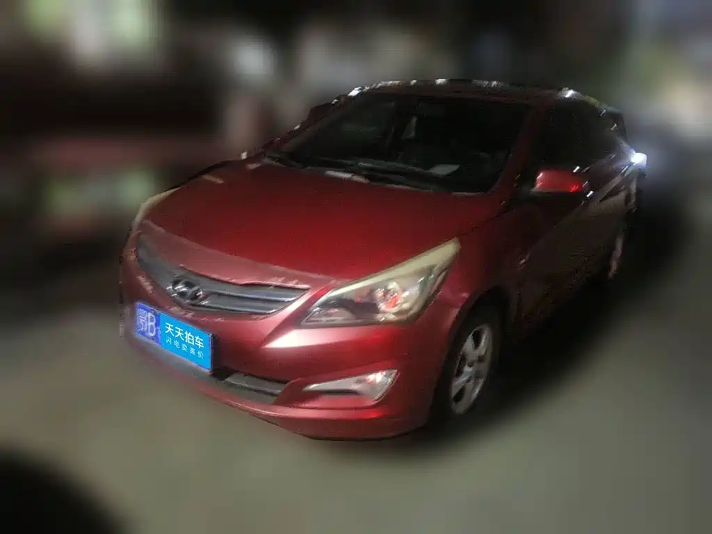 Hyundai Verna 2014 — пригон из Китая