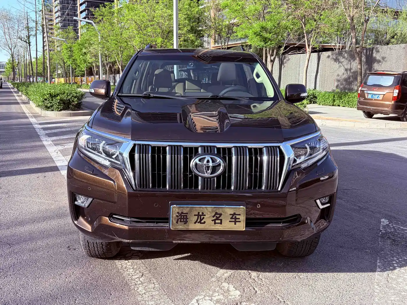 Toyota Prado 2018 3.5L Automatic TX-L Rear-mounted Spare Tire фото 2