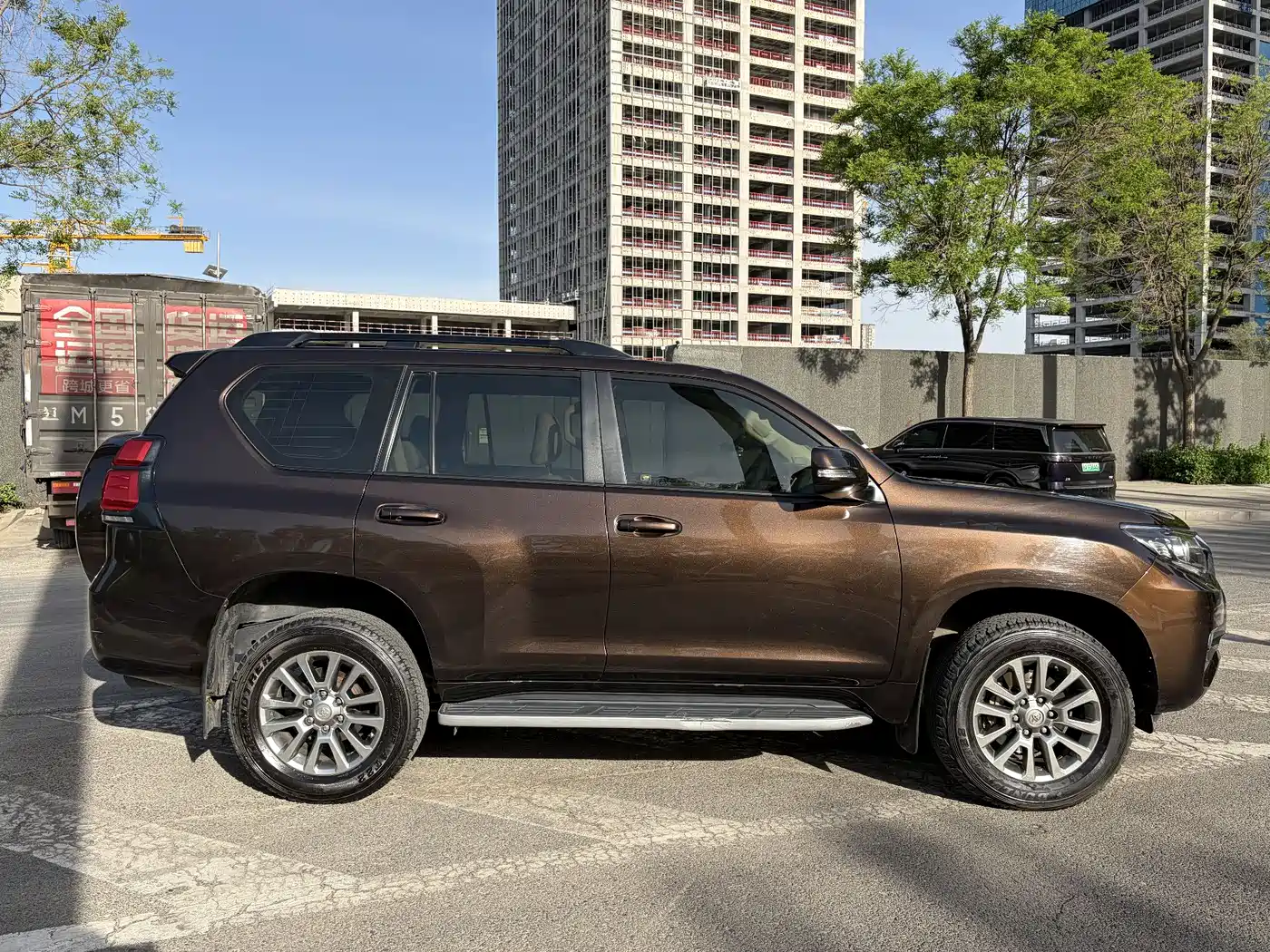 Toyota Prado 2018 3.5L Automatic TX-L Rear-mounted Spare Tire фото 6