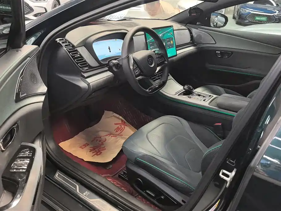 BYD Han 2022 EV 610KM AWD Qianshan Green Limited Edition фото 9