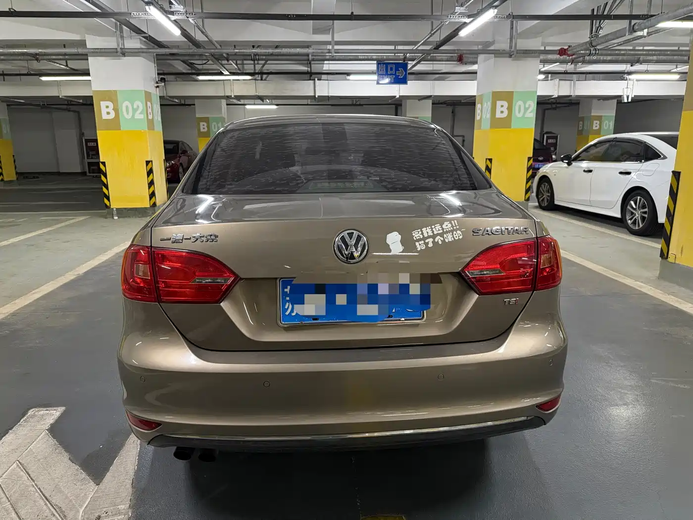 Volkswagen Sagitar 2014 1.4TSI Manual Luxury фото 3