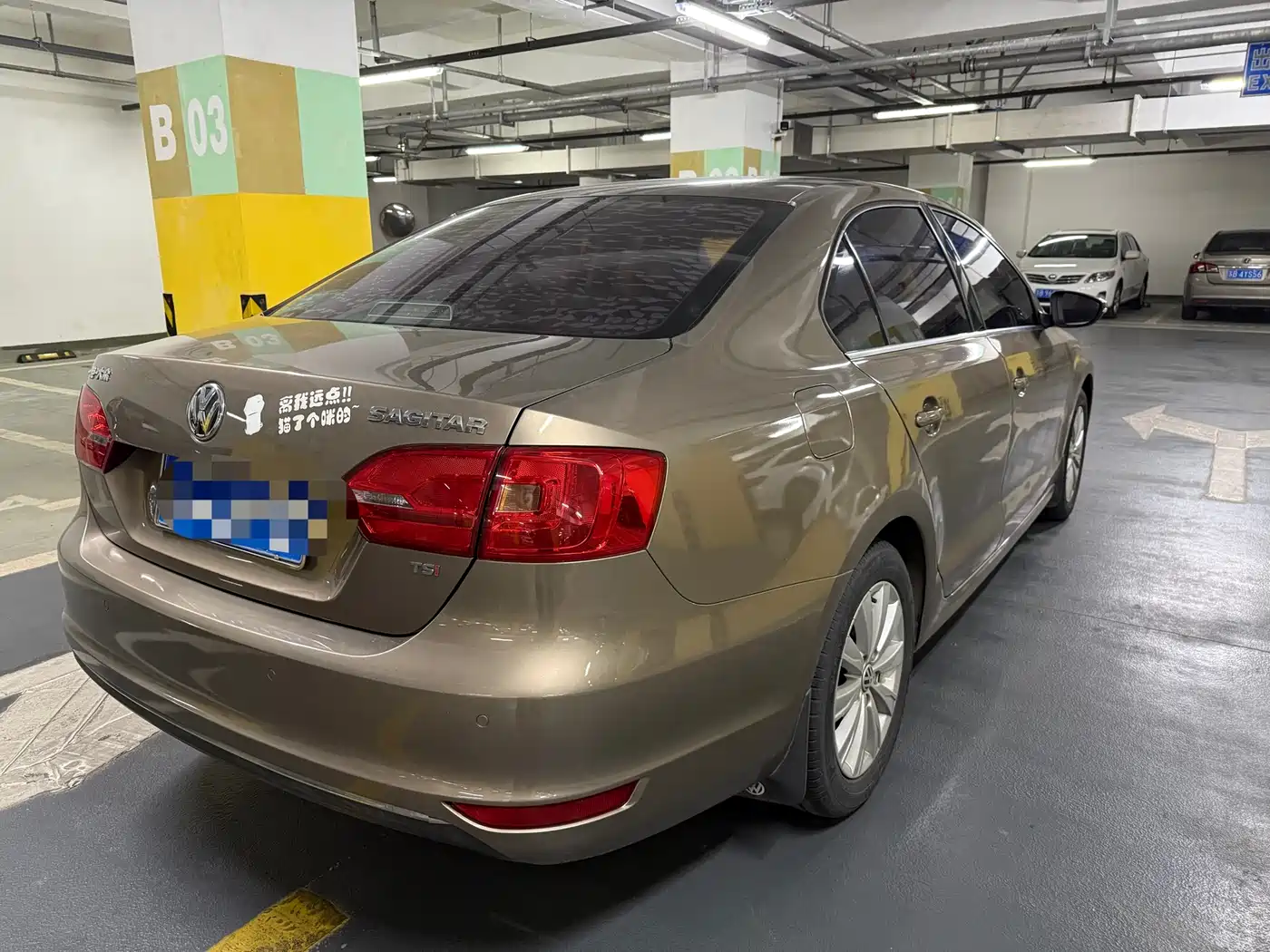 Volkswagen Sagitar 2014 1.4TSI Manual Luxury фото 4